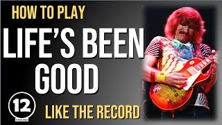 Lifes Been Good - Joe Walsh | Guitar Lesson