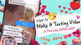 Valentine's Day Special Video Editing Tips (Texting Video 💭) screenshot 5