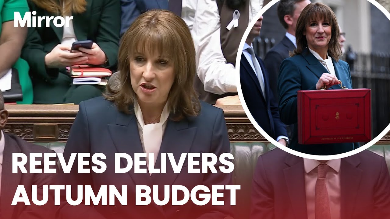 IN FULL: Rachel Reeves delivers HIGHLY anticipated Autumn Budget - YouTube
