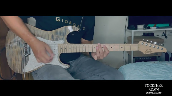 Together Again Guitar version - Guitar performance video thumbnail