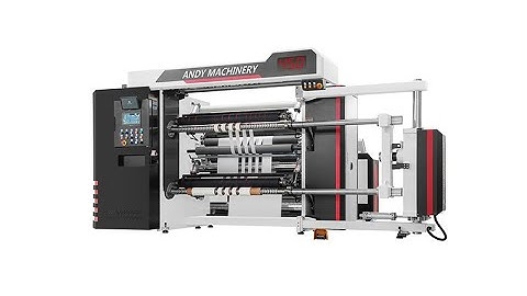 AS B1300 Servo Driven Slitter Rewinder 600M/min Pneumatic Blades Slitting Machine#slittingmachine