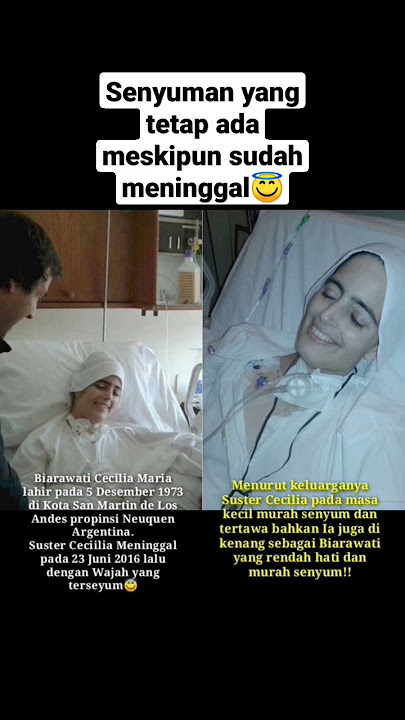 Biarawati yang meninggal namun senyuman tidak pudar😇 #shorts #vatican #catholicchurch #saint