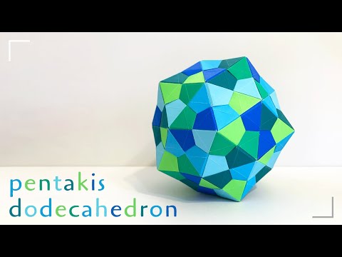 Video: Hoe Maak Je Een Driehoekige Origami-module?