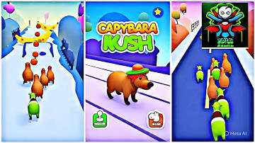 new video game walkthrough capybara rush #livegameplay #capybararush #newgame #walkthrough #capybara