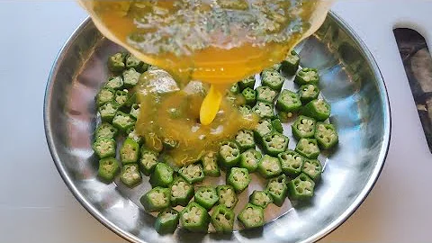 Okra Stir Fry with Eggs | Okra and Egg Recipe |AVNE1