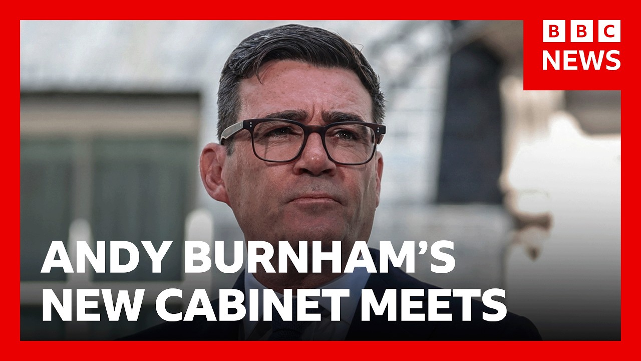 LIVE: Andy Burnham's cabinet meet for the first time after he became UK PM