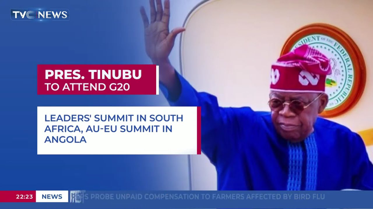 President Tinubu To Attend Leaders' Summit In South Africa, AU-EU Summit In Angola