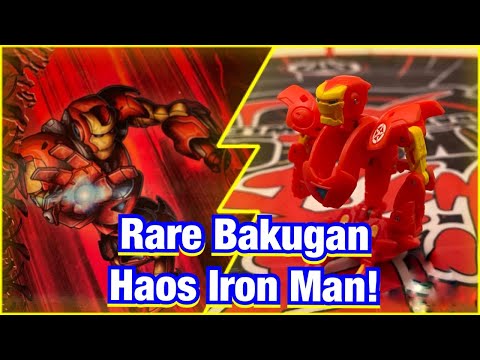 Figurine Bakugan Iron Man – Spin Master – Occasion
