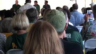 Bart Starr Jr. and Cherry Starr at Bart Starr Celebration  At Rawhide Boys Ranch 9-14-19