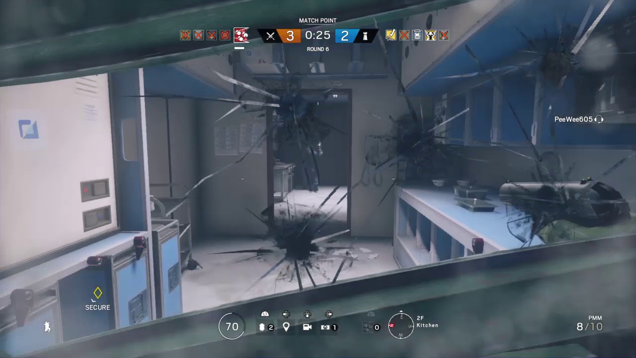 R6 1v4 Fuse Shield FTW - YouTube