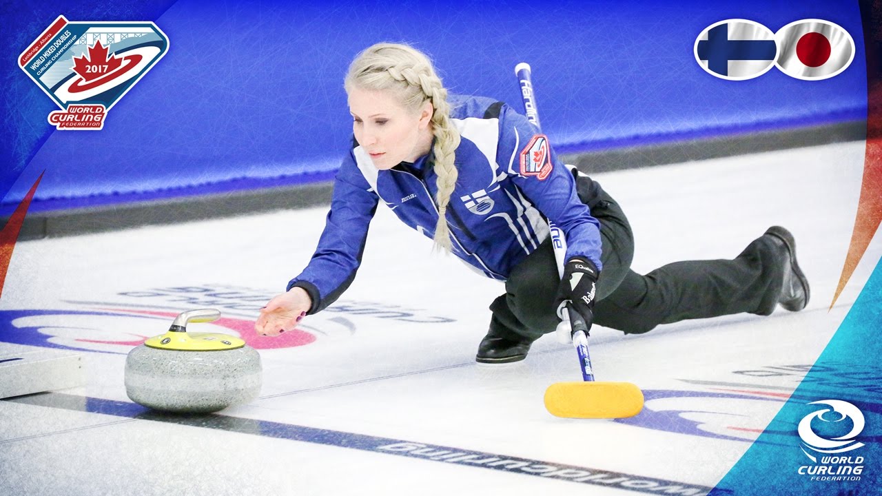 Finland v Japan Roundrobin World Mixed Doubles Curling