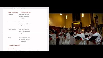 Lessons and Carols for Advent 2022