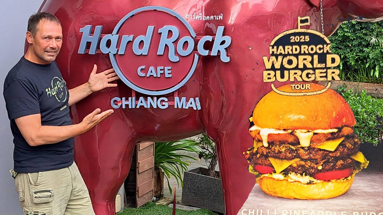 Hard Rock Cafe Chiang Mai – Where Music Meets Thai Vibes and