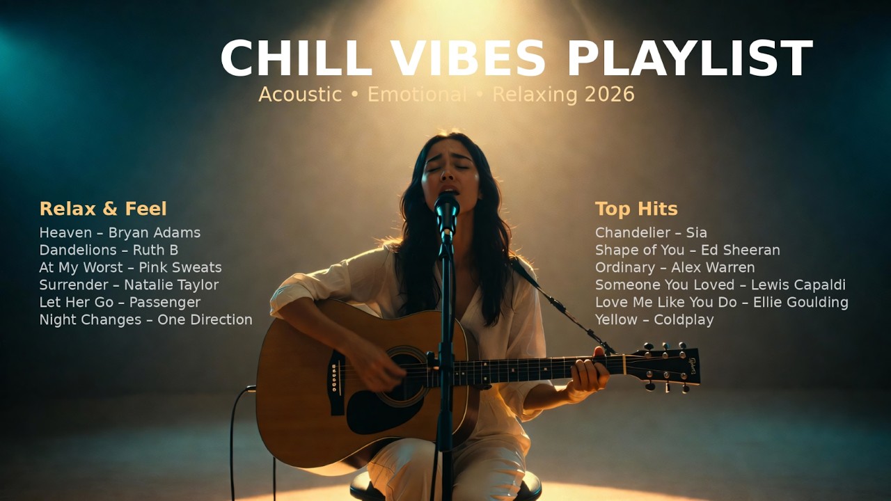 2026 Best Chill Vibes 2026 New Playlist💗🎧 Top Spotify Hits ~ Bruno Mars, One Direction