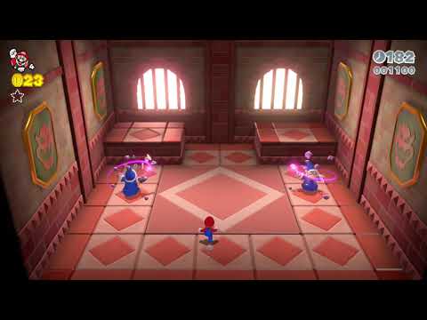 WORLD 3-A Magikoopa Blockade <strong>Star</strong> Coins - <strong>Super</strong> Mario 3D World