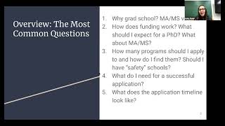 Grad School 101: What You Need to Know (MA/MS/PhD)