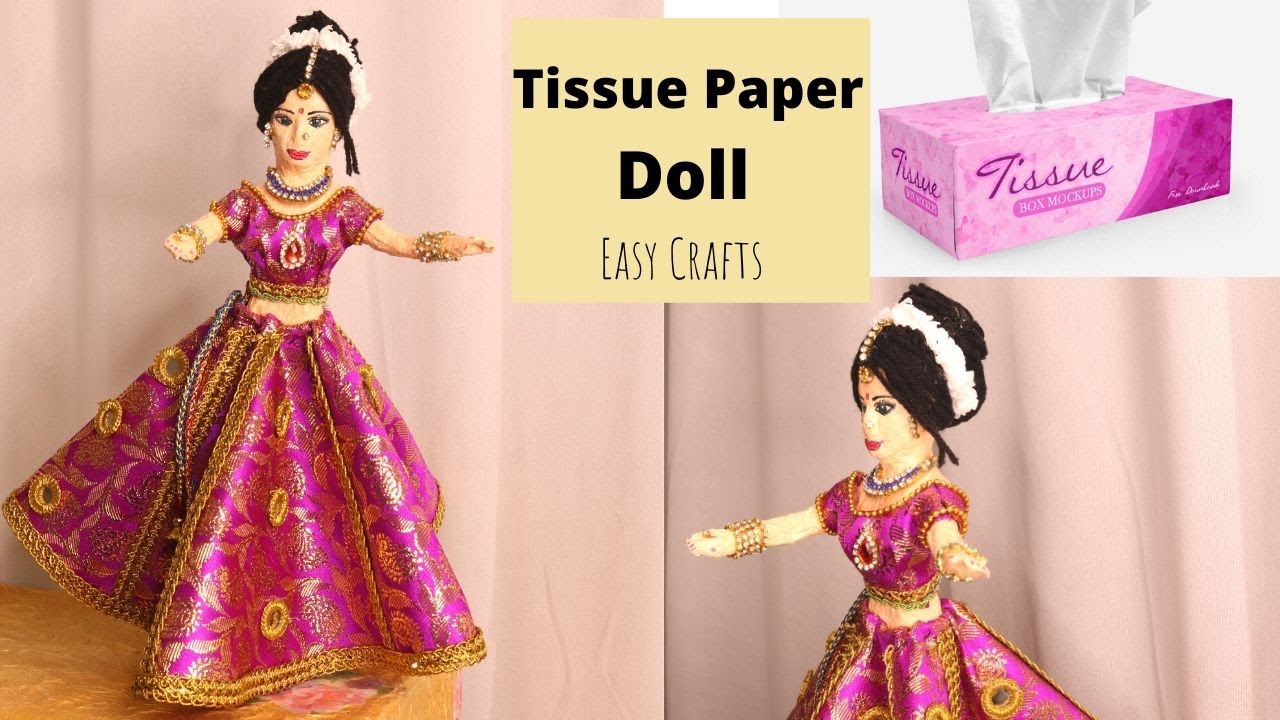 Barbie Paper Craft Ideas for Kids - Kids Art & Craft  Arts and crafts for  kids, Original barbie doll, Paper crafts