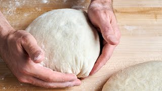 How to preshape sourdough bread dough