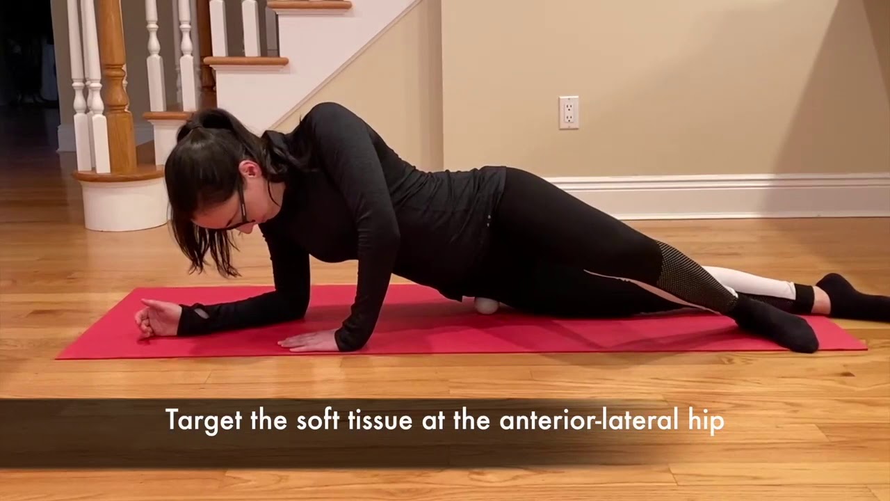 Myofascial Release Tfl Release With Ball Youtube