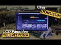 Eski Laptop LCD Panelini Televizyona Dönüştürün! 3663 Universal LCD TV Controller