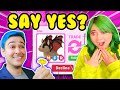 SAYING YES To My *BOY FRIEND* For 24 HOURS in ADOPT ME ROBLOX! ...Dream Pet Mega Mission Surprise!