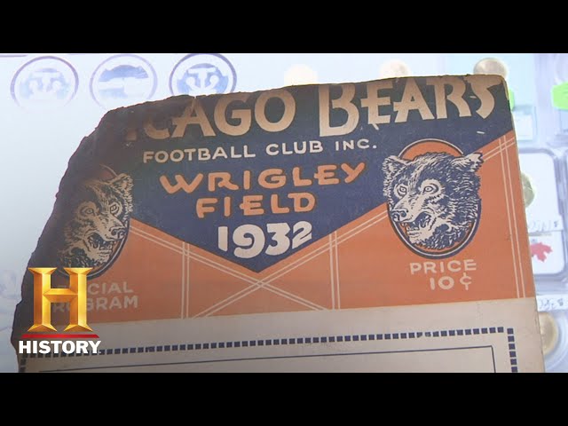 Pawn Stars: 1932 Bears vs. Spartans Football Program (Season 6) | History class=