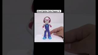 Modelling a Ghost Spider Cake Topper #caketopper #cakedecorating #spidey