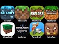 Ice Craft,Minecraft,PixelCraft,MultiCraft,MegaCraft,Aplikman,FarmCraft,MineTap