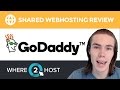 GoDaddy Shared Web Hosting Review 2017