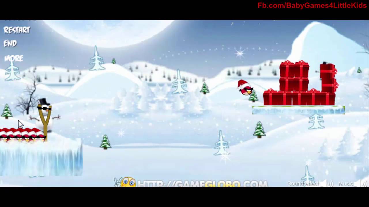 Christmas Party Games For Kids : Angry Birds Space Xmas Video Tutorial -  Xmas Event - Youtube