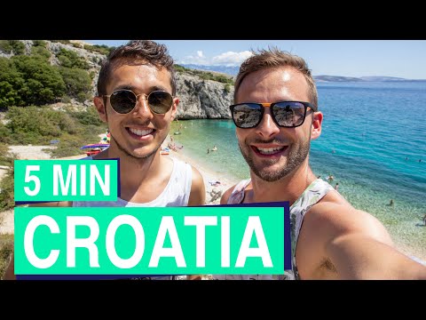 Croatia in 5 minutes ☀🙂 Dubrovnik, Zagreb, Krk Island and more