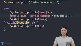 Try  Catch Exceptions  | Java  | Tutorial 25 | Mike Dane