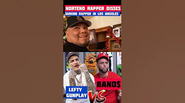 Norteño Rapper Band Goes To Los Angeles To Diss Sureño Rapper Lefty Gunplay Losangeles California 