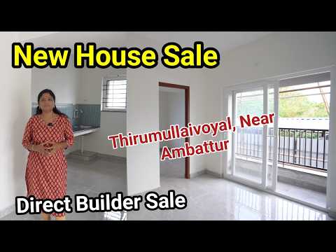 New 2bhk/ 3bhk house sale in Ambatur, Near Thirumullaivoyal #2bhk #3bhk #ambattur #thirumullaivoyal