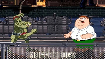 Rash vs Peter Griffin - Battletoads vs Family Guy - MUGEN Multiverse
