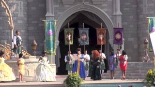 Merida  Princess Coronation at the Magic Kingdom Walt Disney World HD 1080p