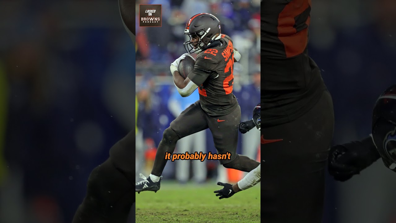 Don’t Sleep on Dylan Sampson in Cleveland 💤 #dylansampson #browns #nfl