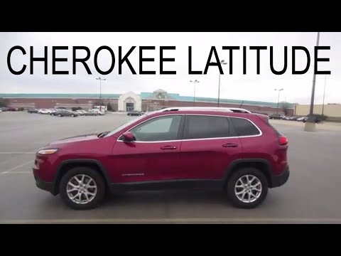 2017-jeep-cherokee-latitude-2.4l-suv-//-review,-walk-around,-and-test-drive-//-100-rental-cars