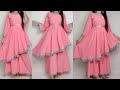 New style high low kurti cutting and stitchingup down kurtiup down latest kurti cutting stiching