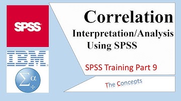 Correlation Interpretation and Analysis in SPSS (Lesson 8)