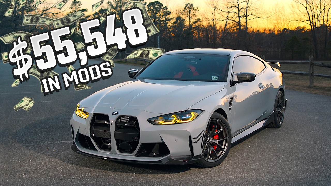 Transforming a BMW M4 with OVER $55k in MODS