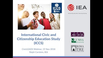International Civic and Citizenship Studies Data for Secondary Analysis