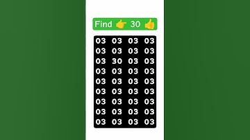 Find 30 odd number #quiztime #memes #facts #find #puzzle