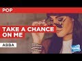 Take A Chance On Me in the style of ABBA | Karaoke with Lyrics