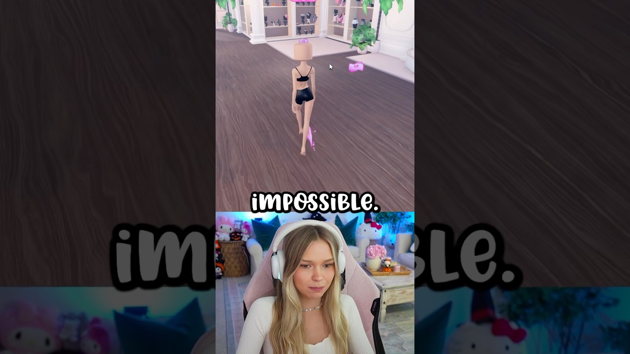 DRESS TO IMPRESS BUT I CANT WEAR WHITE.. 😭 this was so hard #roblox #dresstoimpress