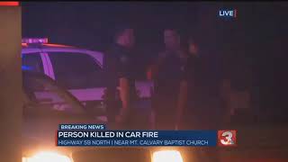 One person dies in early morning crash on Highway 58