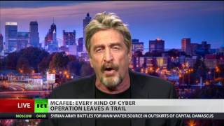 John McAfee SHREDS DNC Hack Intelligence Report -