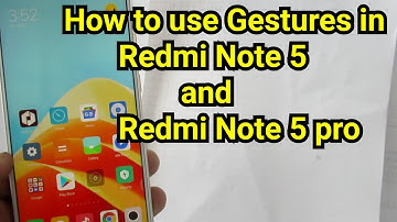 Redmi Note 5 pro using with gestures like iphone X 🔥🔥🔥
