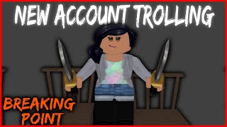 TROLLING WITH AN ALT! #3 (Roblox Breaking Point)