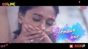 Tumse milke aisa laga 👫lyrical songs Whatsapp status video by Gk